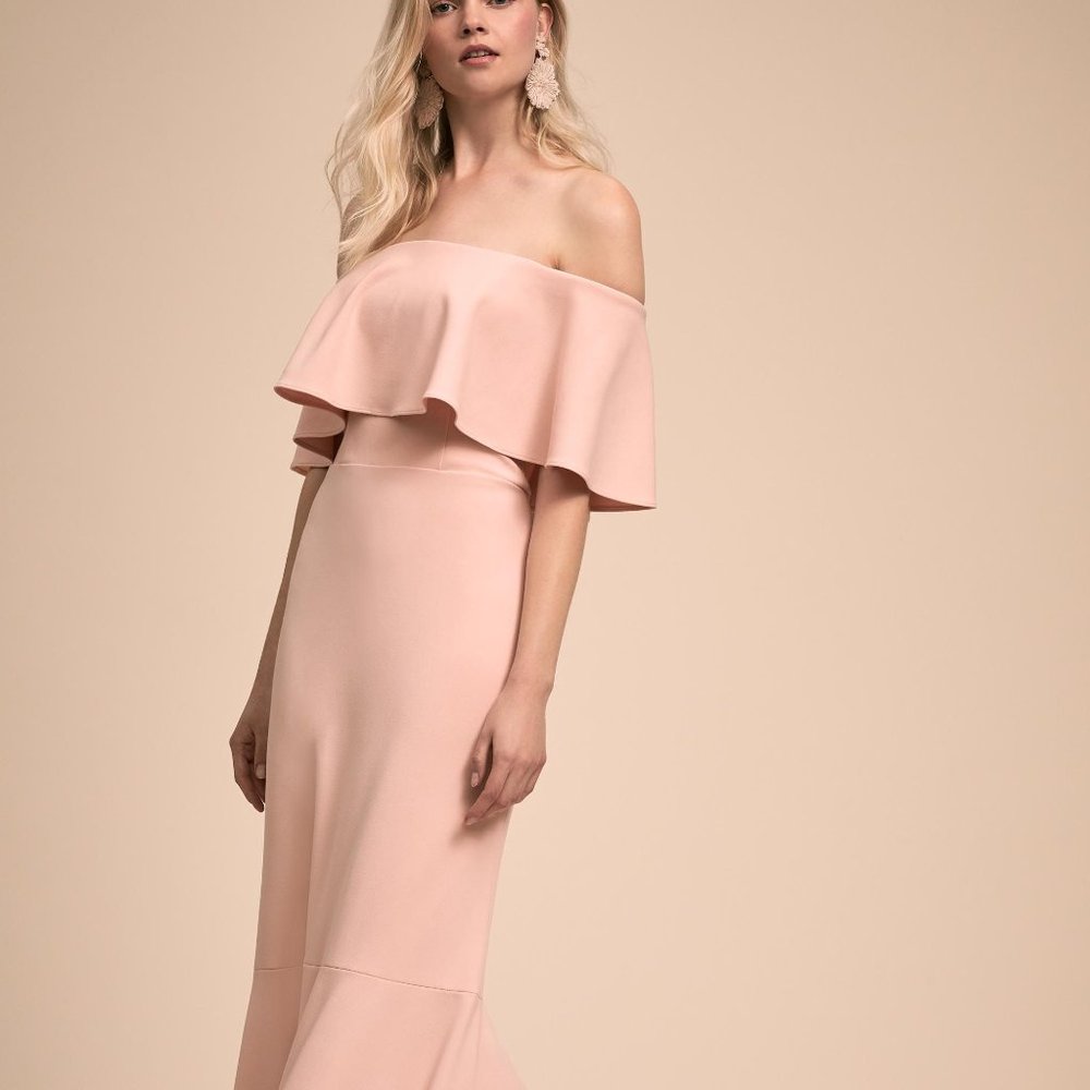 BHLDN Dara Dress in Blush